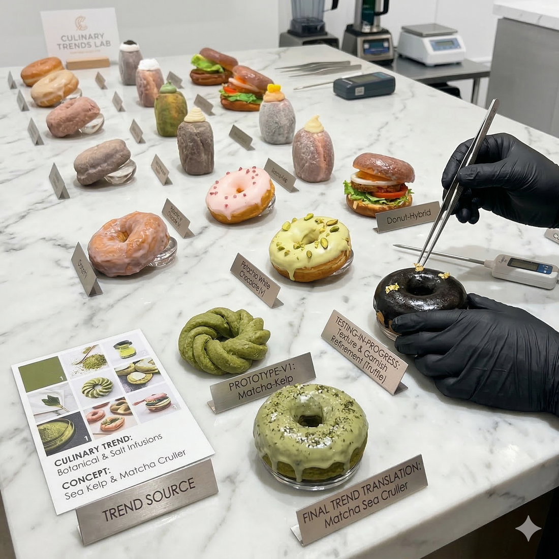 Innovation enablement through hands-on testing and culinary trend translation