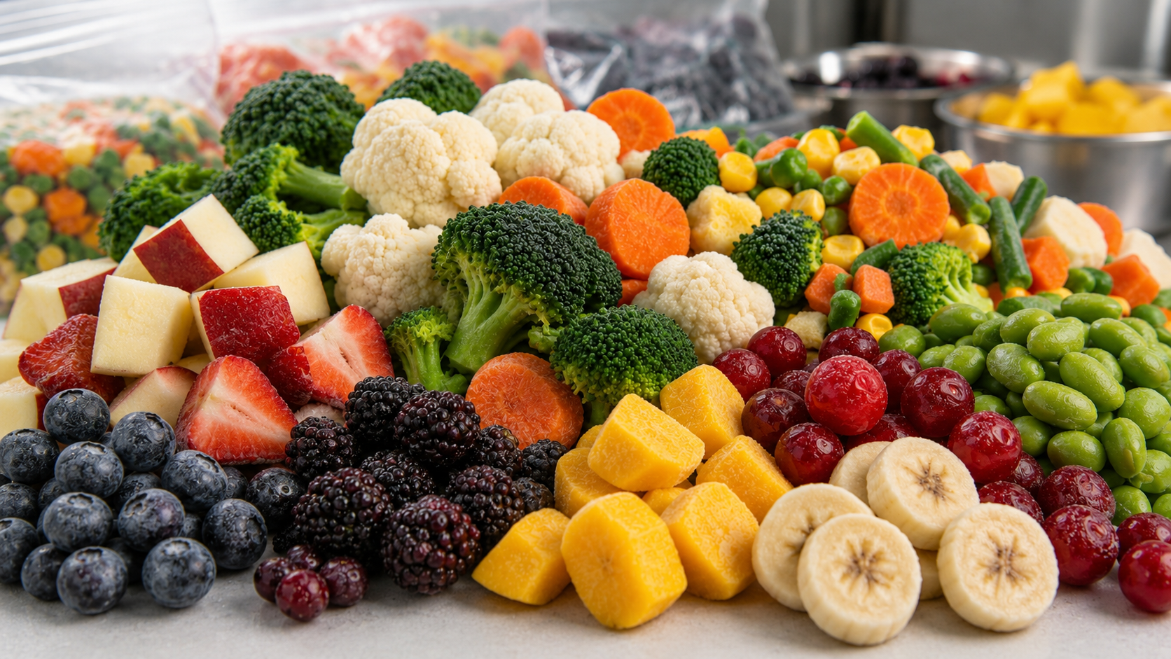 IQF Fruits & Vegetables